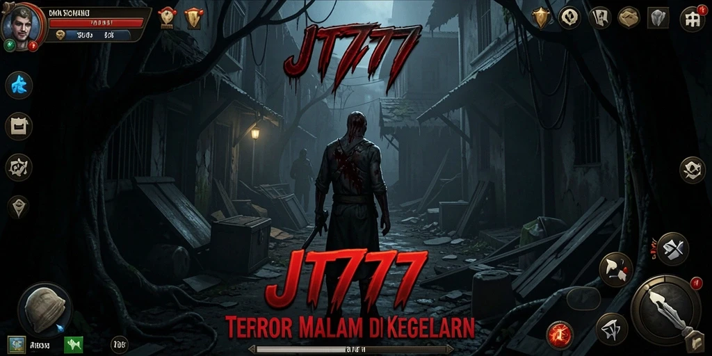 Tangkapan layar gameplay JT777 yang menegangkan dan misterius.