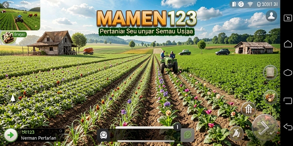 Tampilan gameplay MAMEN123 yang menawan dan interaktif.